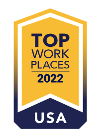 Award for Top Workplaces in 2022 in the USA